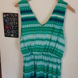 Turquoise Maxi Dress